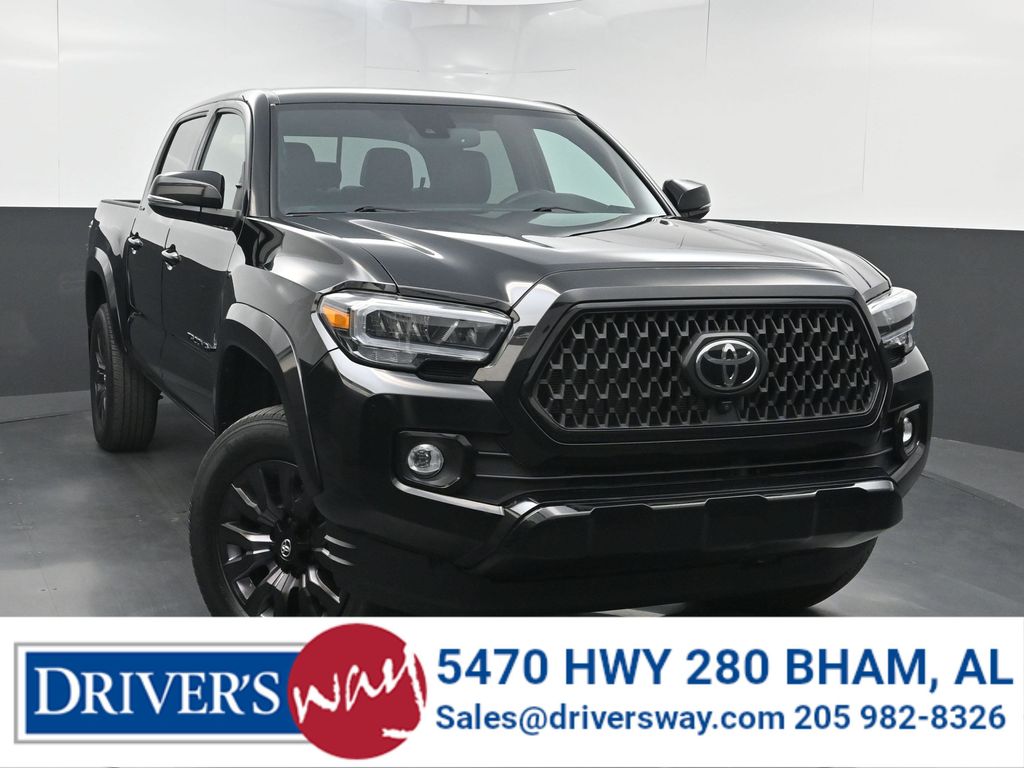 Black 2023 Toyota Tacoma Pickup Truck Four-Wheel Drive Automatic