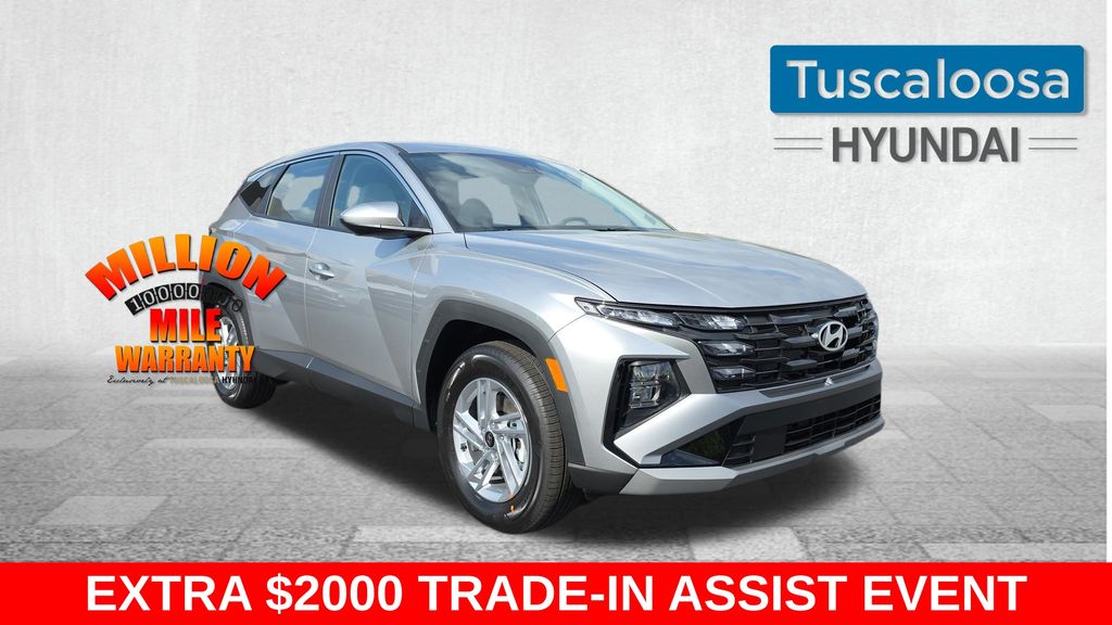 Shimmering Silver 2026 Hyundai Tucson SE FWD SUV / Crossover Front-Wheel Drive 8-Speed Automatic