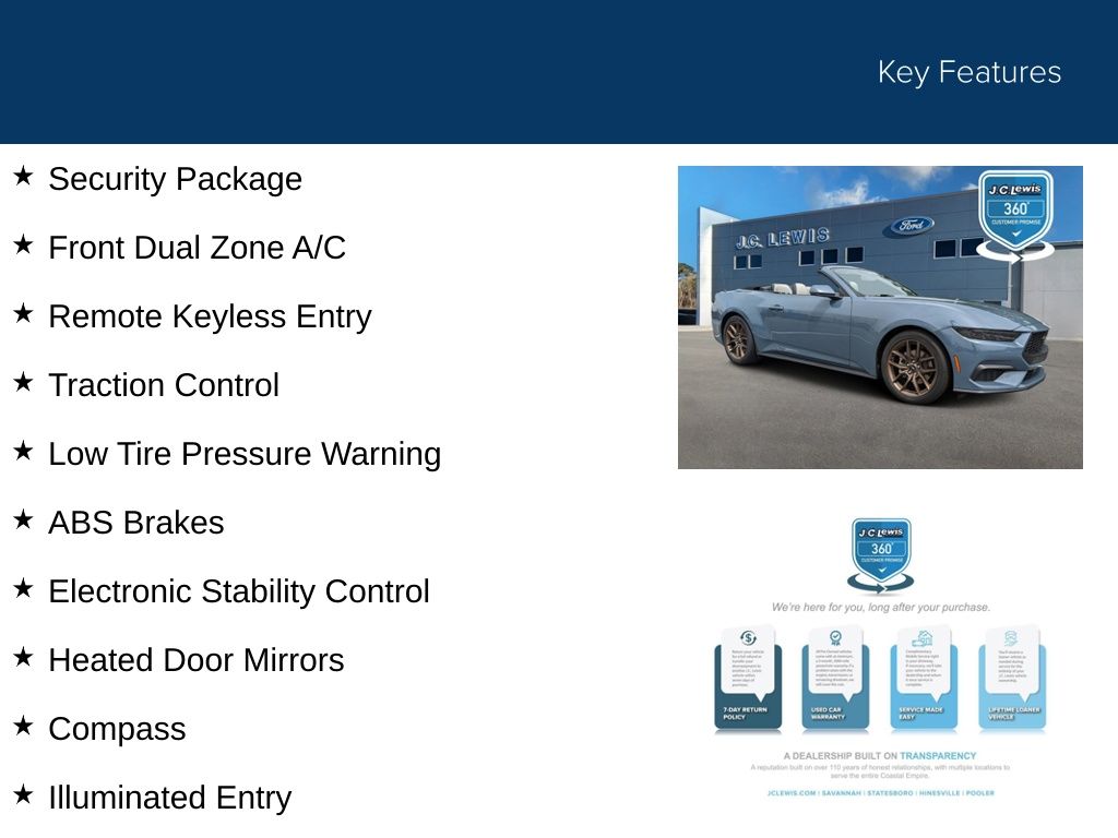 2025 Ford Mustang EcoBoost Premium