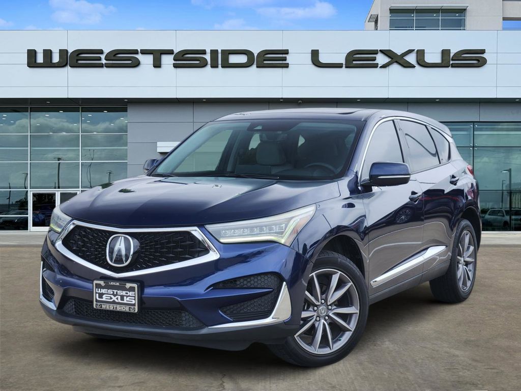 2020 Acura RDX Technology Package Blue at North Houston Mitsubishi