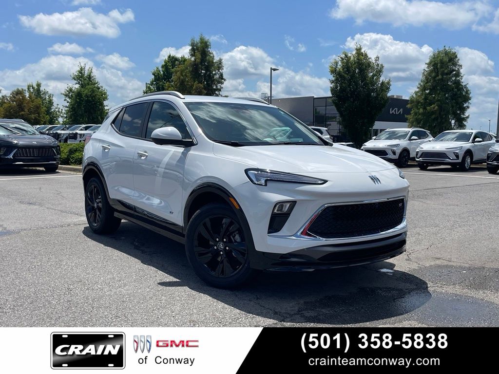 Summit White 2026 Buick Encore GX SUV / Crossover Front-Wheel Drive Continuously Variable Transmission