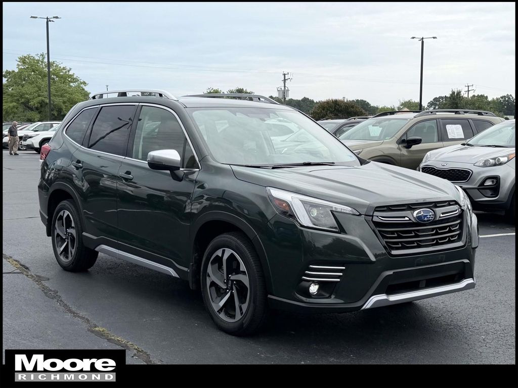 Cascade Green Silica 2023 Subaru Forester SUV / Crossover All-Wheel Drive Continuously Variable Transmission