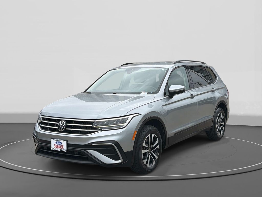 Gray 2024 Volkswagen Tiguan SUV / Crossover All-Wheel Drive 8-Speed Automatic