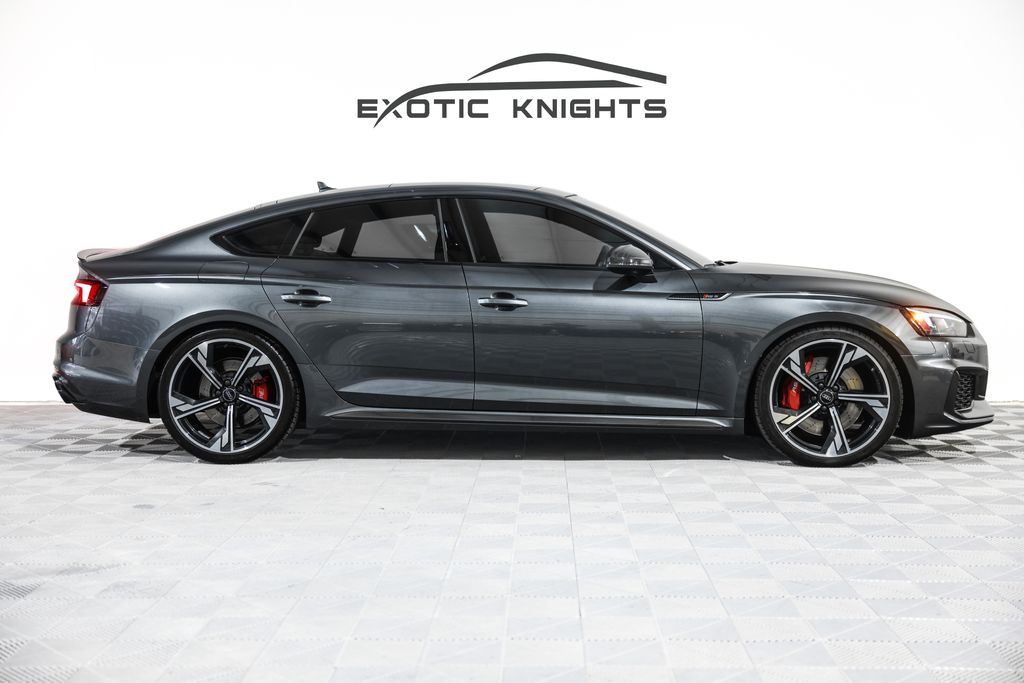 Gray 2019 Audi RS 5 Sportback Sedan All-Wheel Drive 8-Speed Automatic