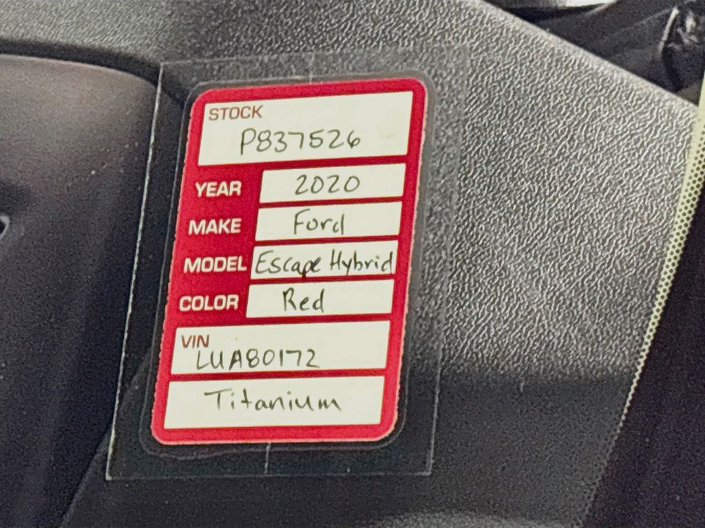 2020 Ford Escape Hybrid Titanium