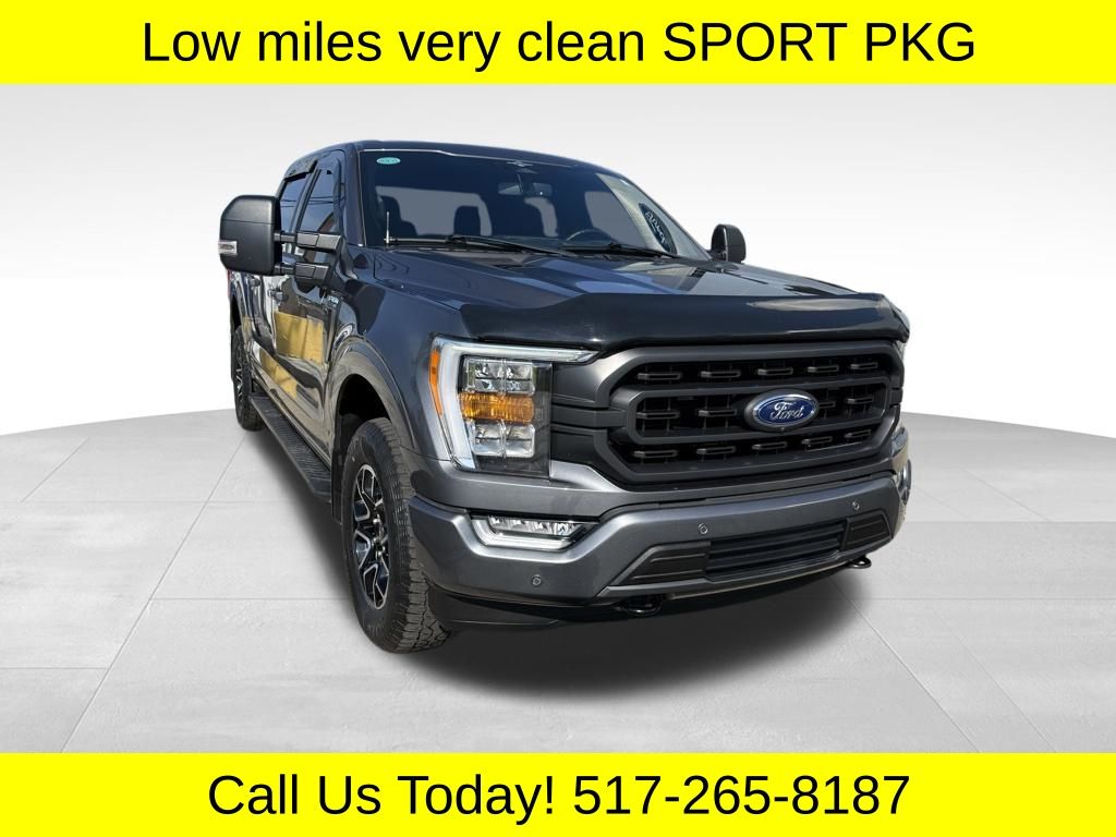 Carbonized Gray Metallic 2023 Ford F-150 XLT SuperCrew 4WD Pickup Truck Four-Wheel Drive Automatic
