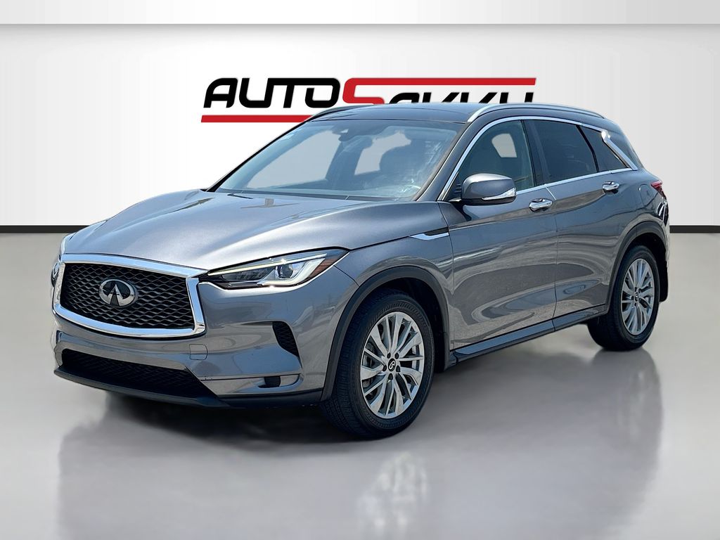 2023 INFINITI QX50 LUXE Gray at Emmons Autoplex