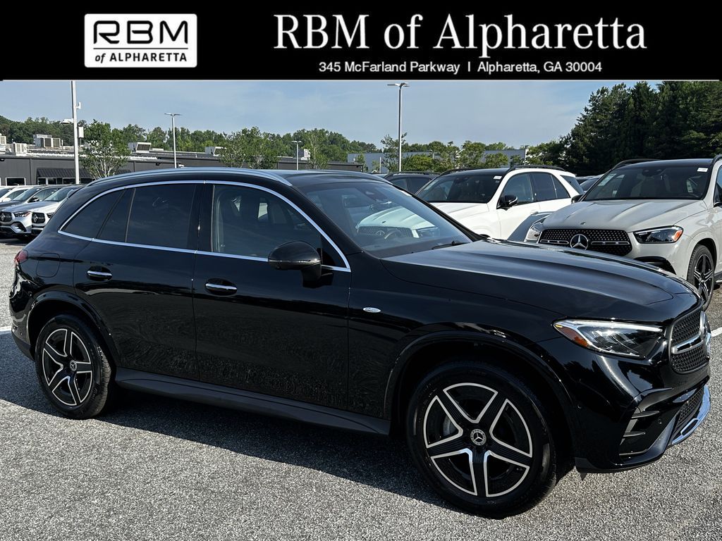 Black 2025 Mercedes-Benz GLC GLC 350e 4MATIC SUV / Crossover All-Wheel Drive 9-Speed Automatic