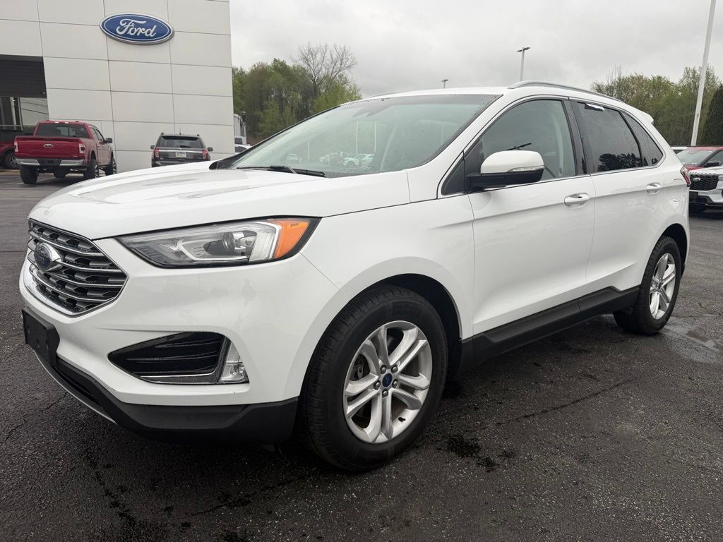 2020 Ford Edge SEL White at Bob Ruth Ford