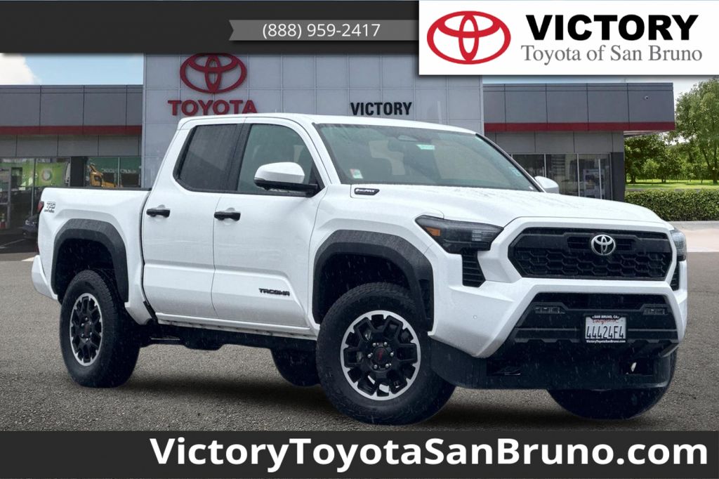 Ice Cap 2025 Toyota Tacoma TRD Off-Road Double Cab 4WD Pickup Truck Four-Wheel Drive 8-Speed Automatic