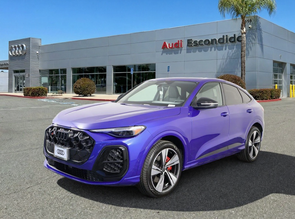 Ultra Blue Metallic 2026 Audi SQ5 Sportback Sedan All-Wheel Drive 7-Speed Automatic