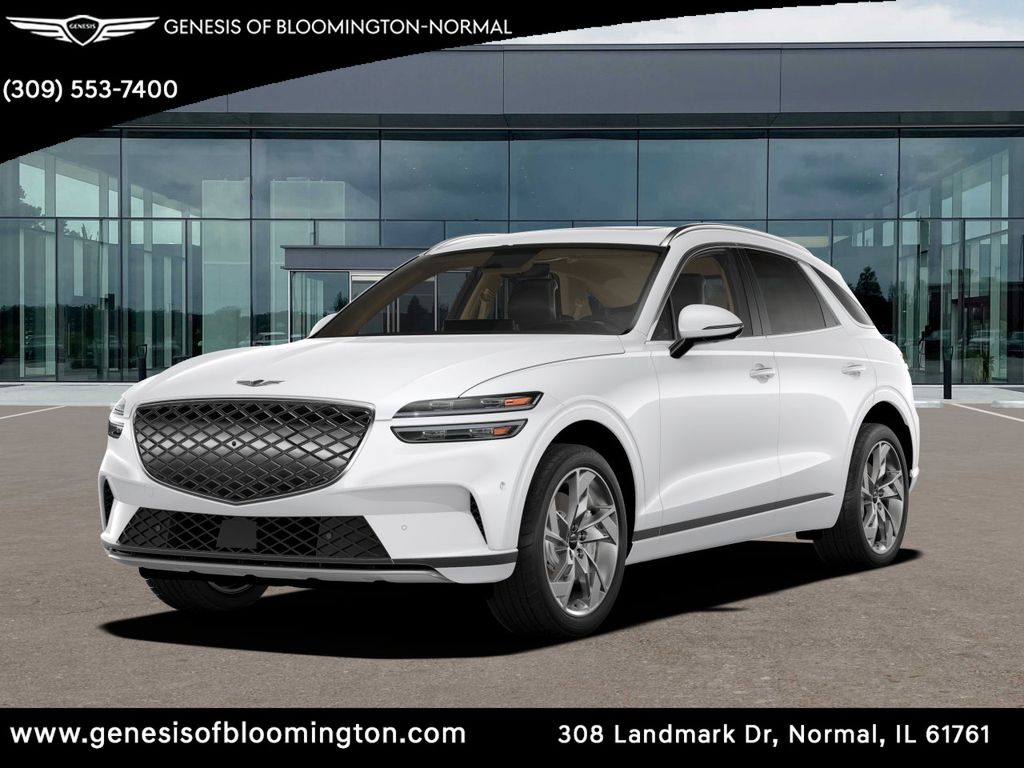 White 2025 Genesis GV70 Electrified Advanced AWD SUV / Crossover All-Wheel Drive 1-Speed Automatic