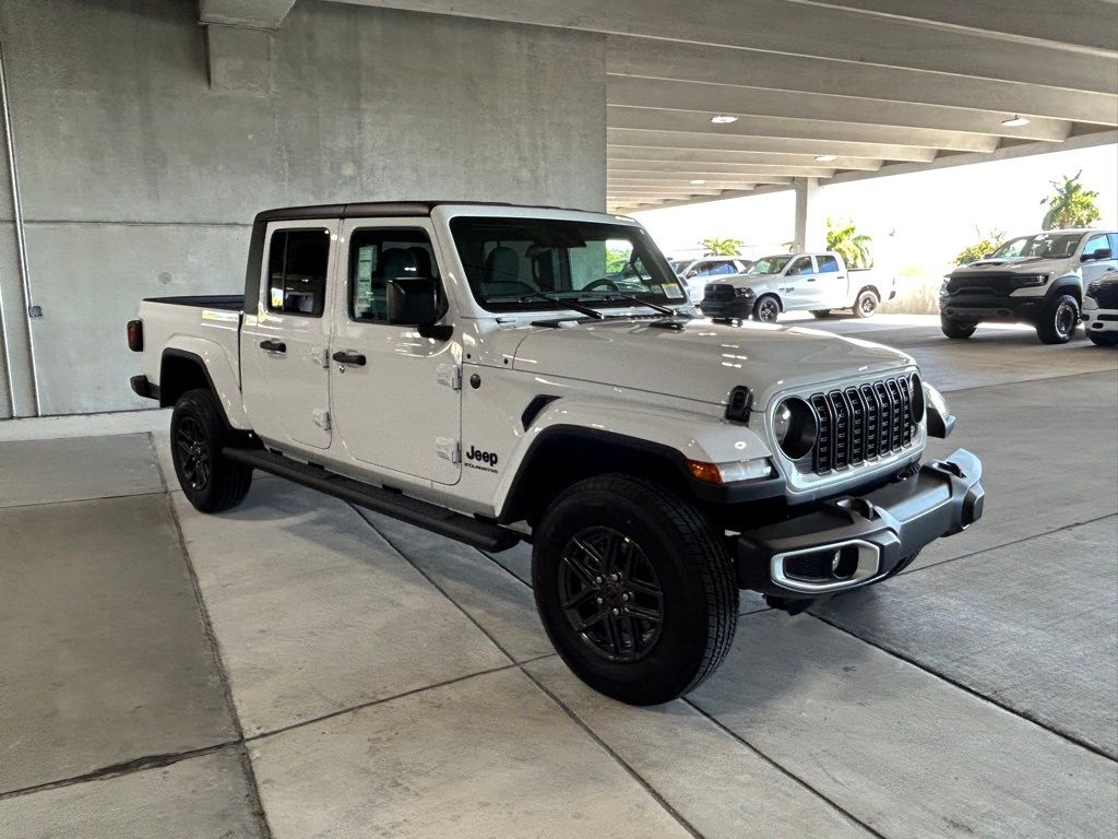 Used 2024 Jeep Gladiator Sport S with VIN 1C6HJTAG1RL101404 for sale in Miami, FL