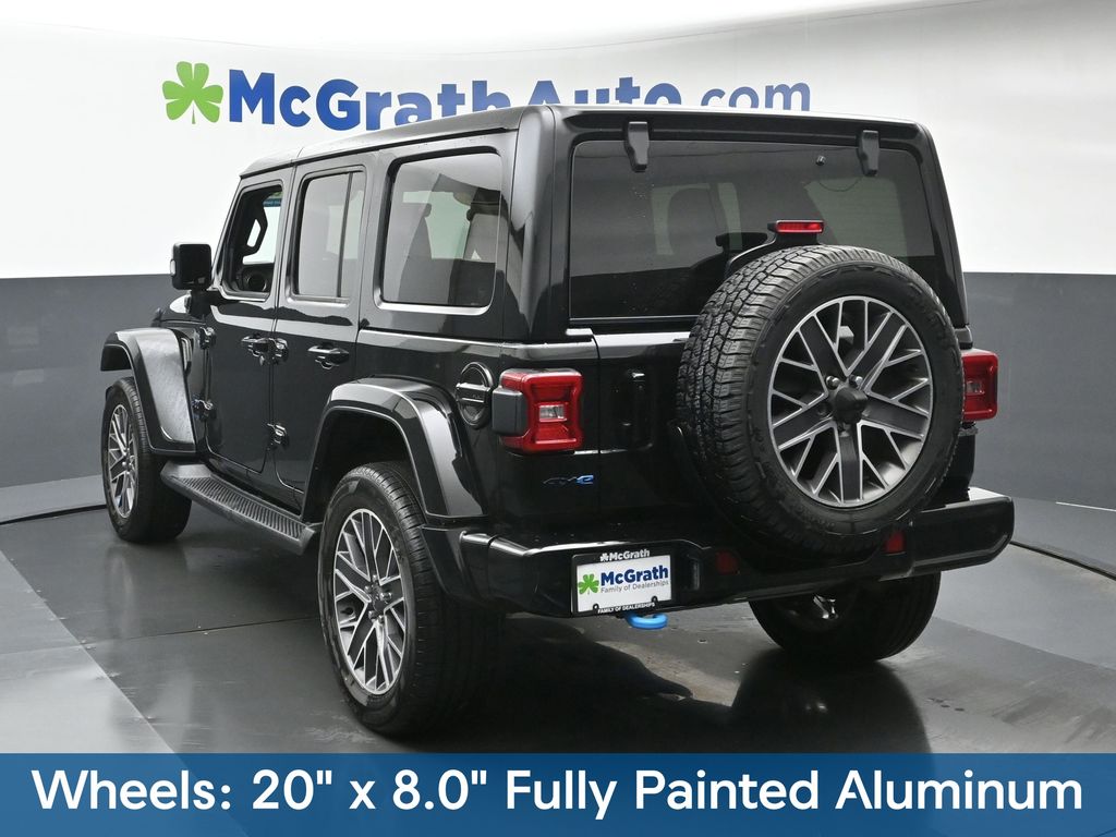 Used 2022 Black Jeep Unlimited Sahara High Altitude 4xe image 27