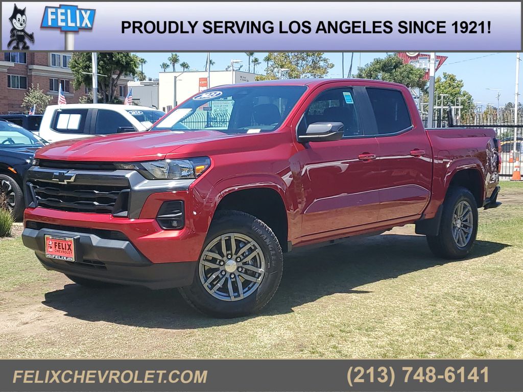 Radiant Red 2023 Chevrolet Colorado Pickup Truck 4X2 8-Speed Automatic