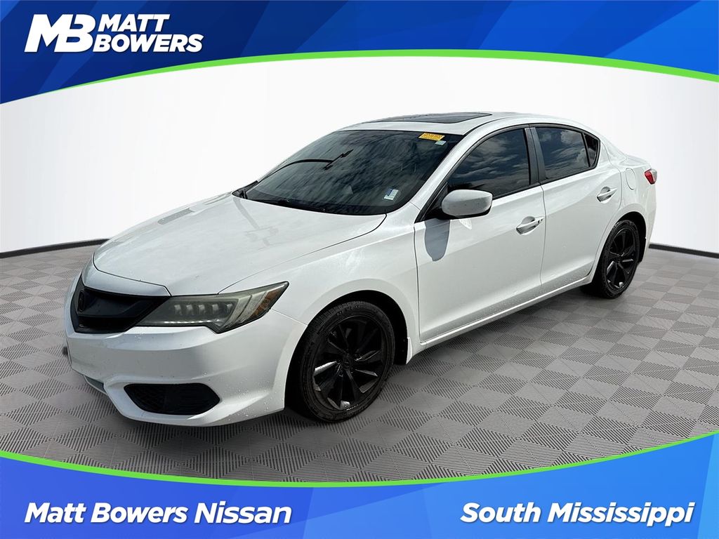 Bellanova White Pearl 2017 Acura ILX FWD with Premium Package Sedan Front-Wheel Drive 8-Speed Dual Clutch