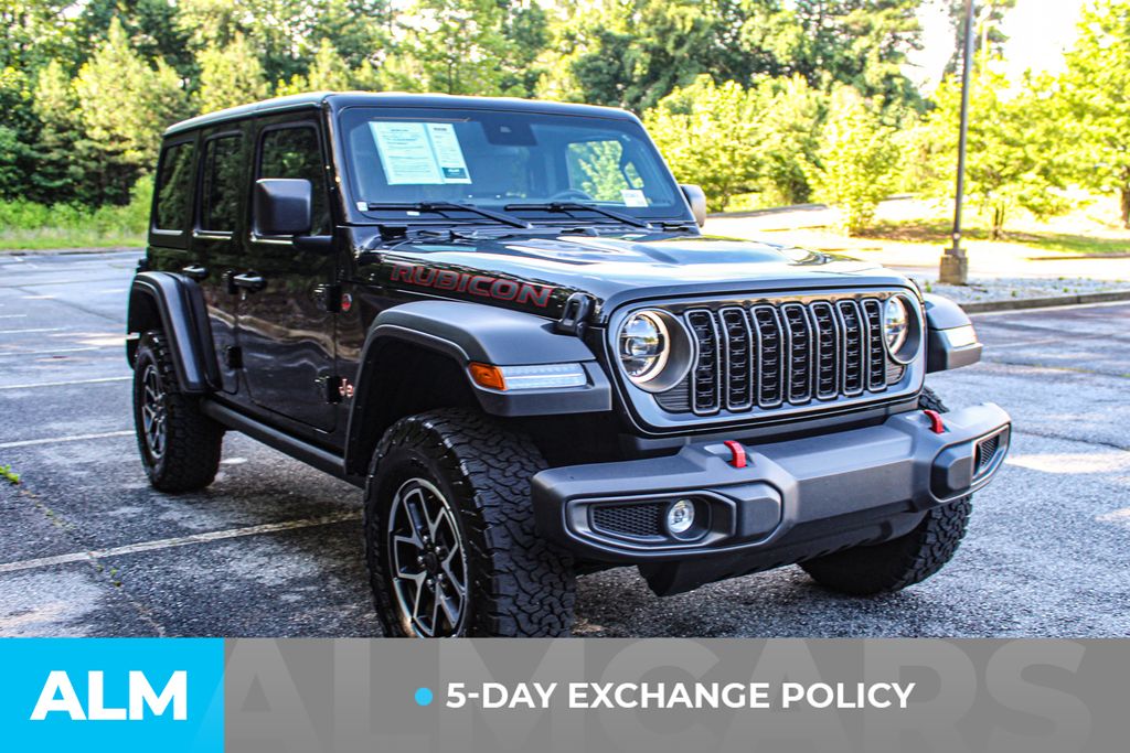 Used 2025 Black Jeep Rubicon image 4