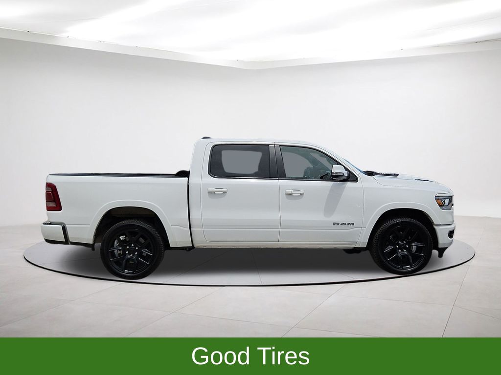 2022 Ram 1500 Laramie 4x4 Crew Cab HEMI 5.7L V8 w/ Nav White at Bob Mills Chevrolet