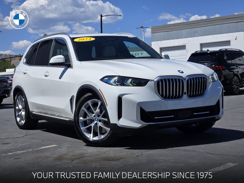 Alpine White 2024 BMW X5 SUV / Crossover All-Wheel Drive 8-Speed Automatic