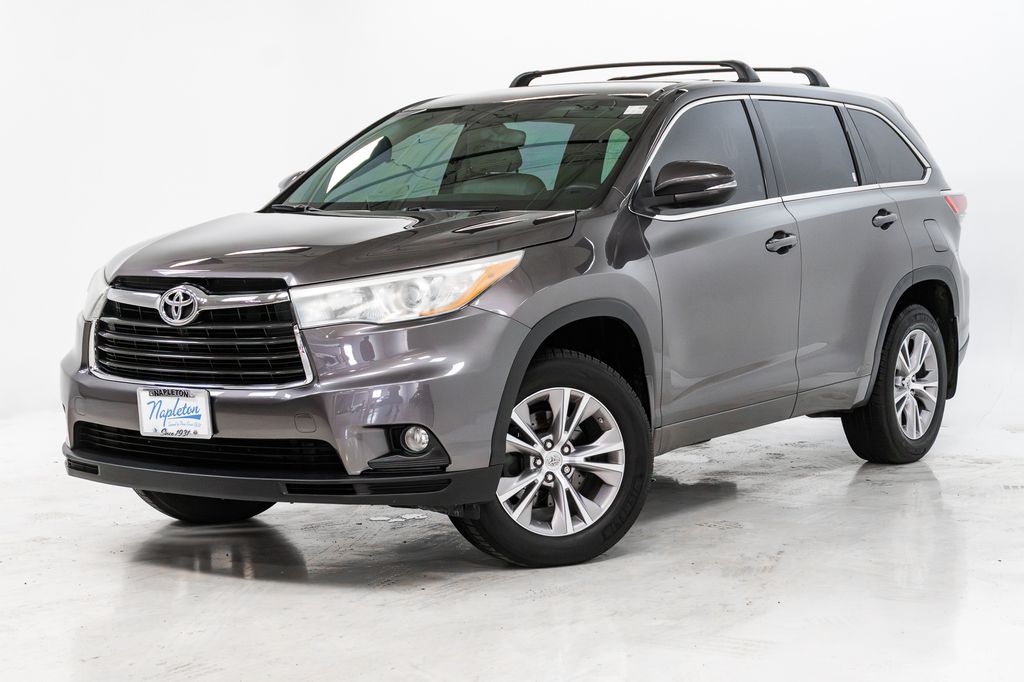 Predawn Gray Mica 2015 Toyota Highlander SUV / Crossover All-Wheel Drive 6-Speed Automatic Overdrive