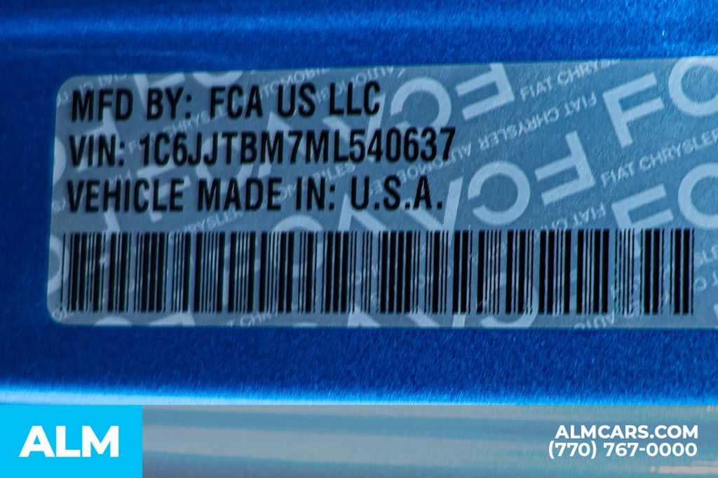 Used 2021 Blue Jeep Rubicon image 51
