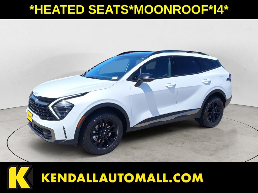 White Pearl 2023 Kia Sportage SUV / Crossover All-Wheel Drive 8-Speed Automatic
