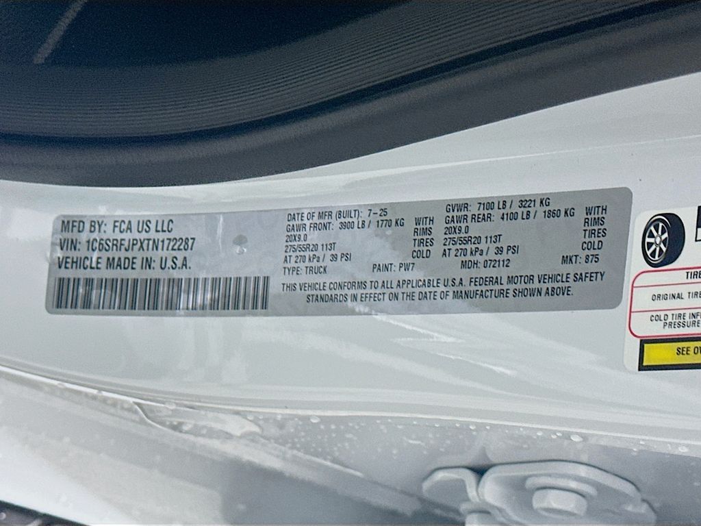 New 2026 White Ram Laramie 12in image 19