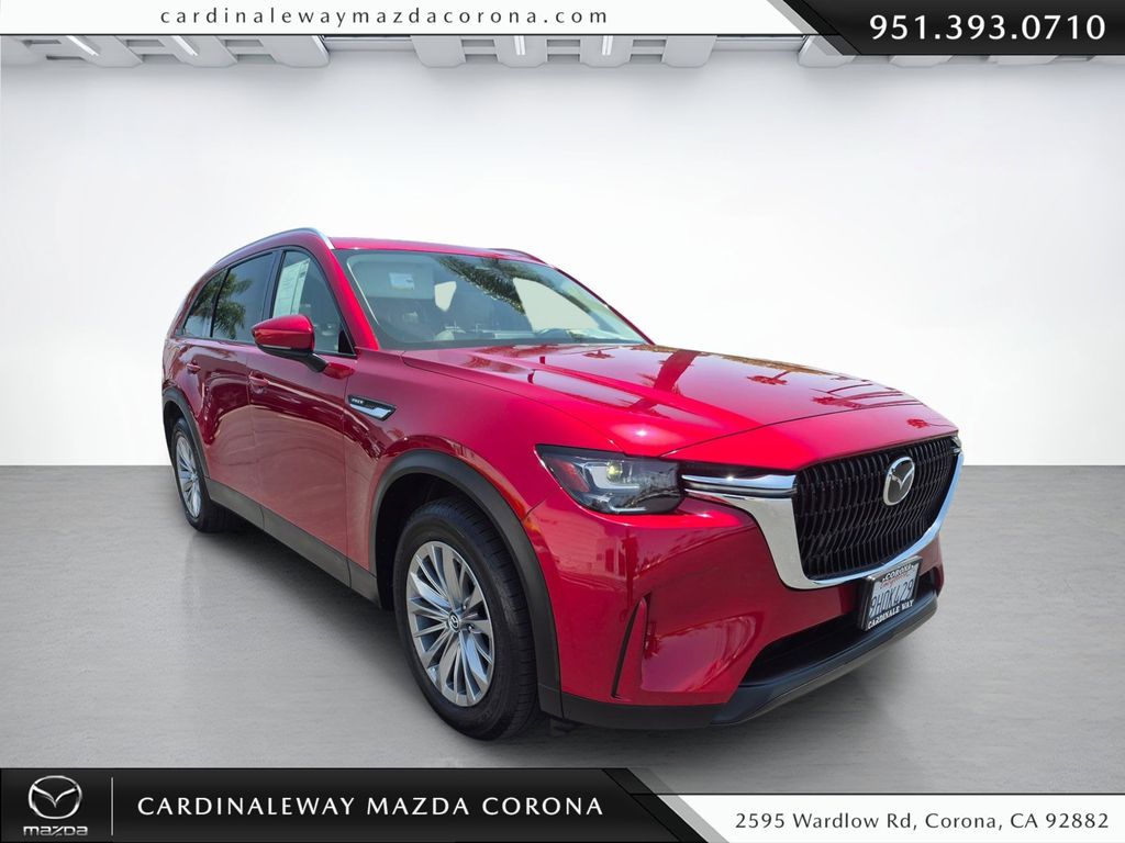 Red Crystal 2024 Mazda CX-90 PHEV Preferred AWD SUV / Crossover All-Wheel Drive 8-Speed Automatic