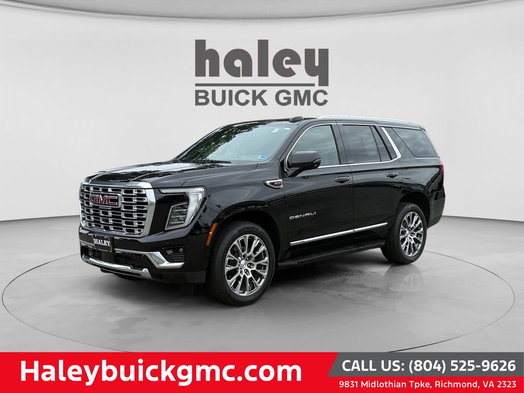 Onyx Black 2025 GMC Yukon SUV / Crossover Four-Wheel Drive
