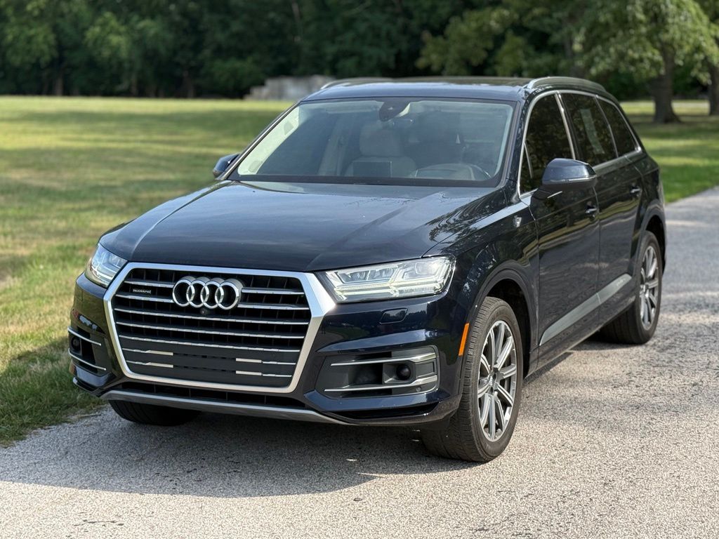 Ink Blue 2017 Audi Q7 SUV / Crossover All-Wheel Drive 8-Speed Automatic