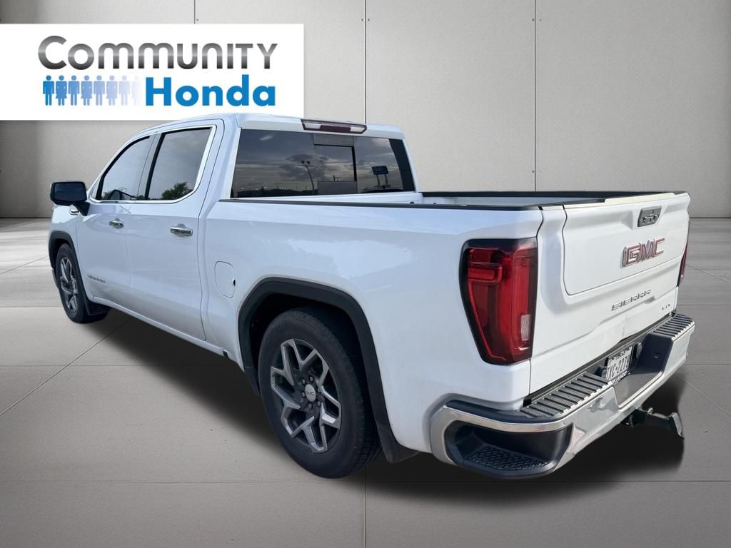 2019 GMC Sierra 1500 SLT White at Wharton Chevrolet GMC