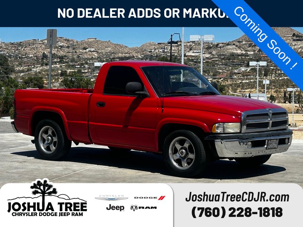 Radiant Red 1998 Dodge RAM 1500 Pickup Truck 4-Speed Automatic