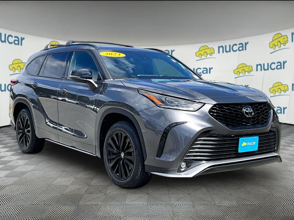Magnetic Gray Metallic 2023 Toyota Highlander SUV / Crossover All-Wheel Drive 8-Speed Automatic