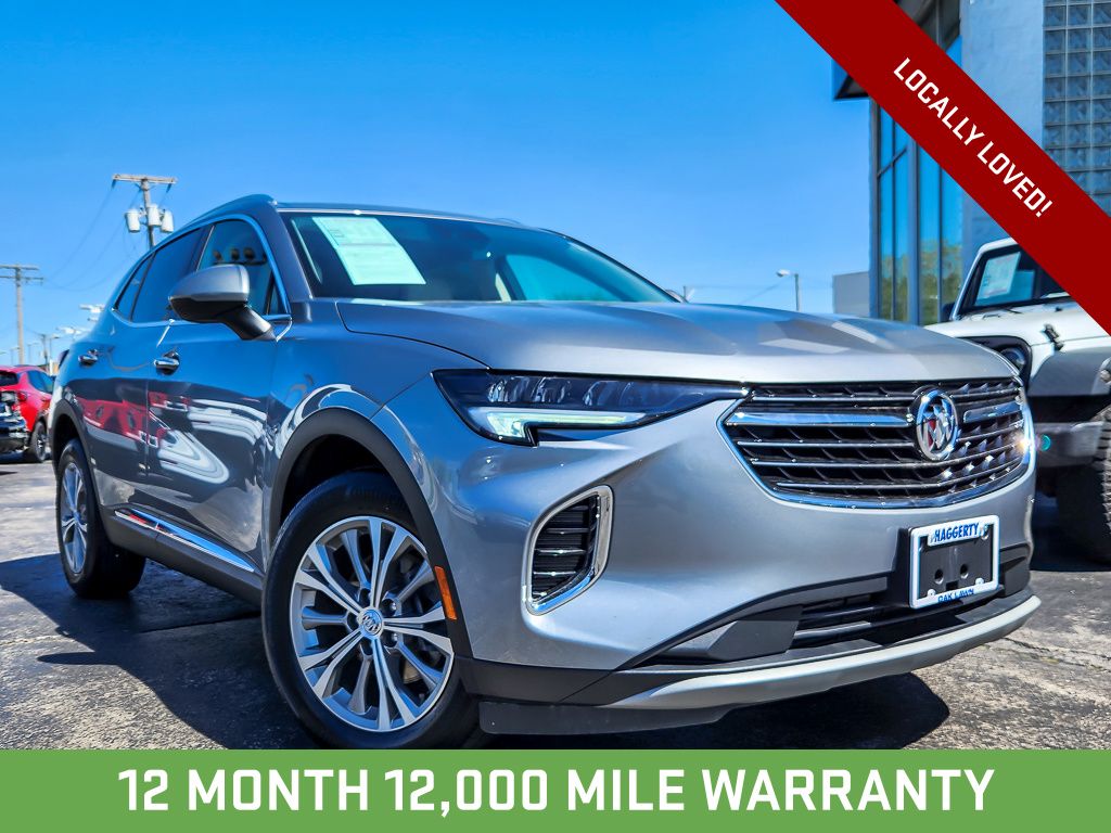 Moonstone Gray Metallic 2023 Buick Envision SUV / Crossover Front-Wheel Drive 9-Speed Automatic