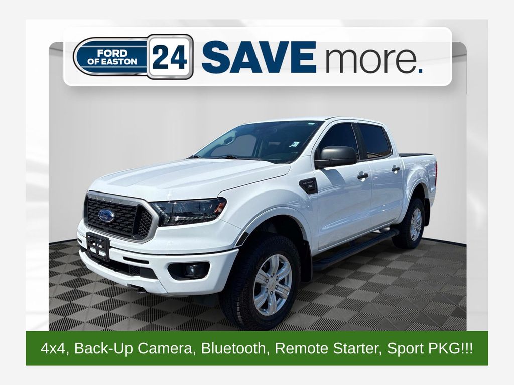 Oxford White 2021 Ford Ranger Pickup Truck Four-Wheel Drive Automatic