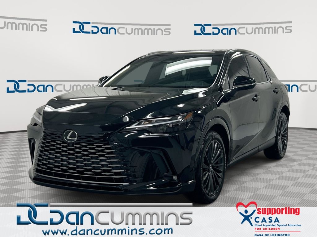 Black (Caviar) 2025 Lexus RX SUV / Crossover All-Wheel Drive 8-Speed Automatic