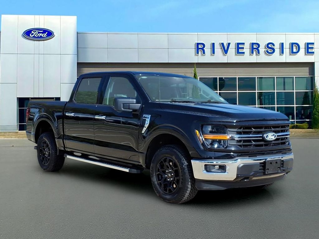 Black Metallic 2025 Ford F-150 Pickup Truck Four-Wheel Drive Automatic