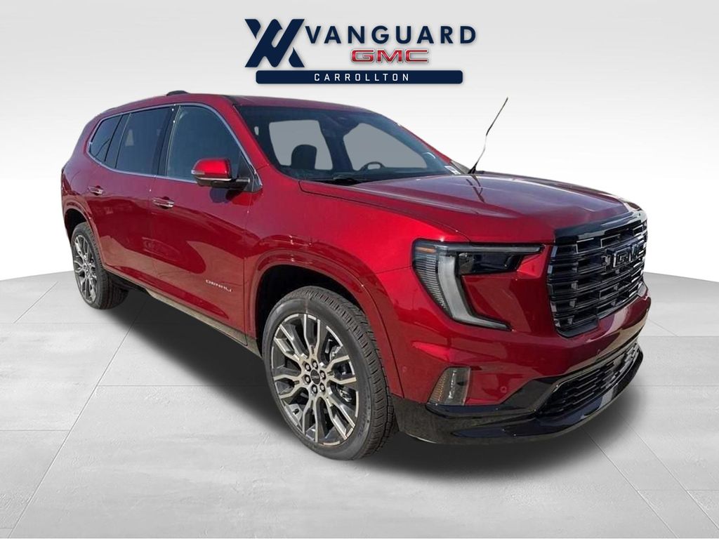 Volcanic Red Tintcoat 2026 GMC Acadia SUV / Crossover Four-Wheel Drive 8-Speed Automatic