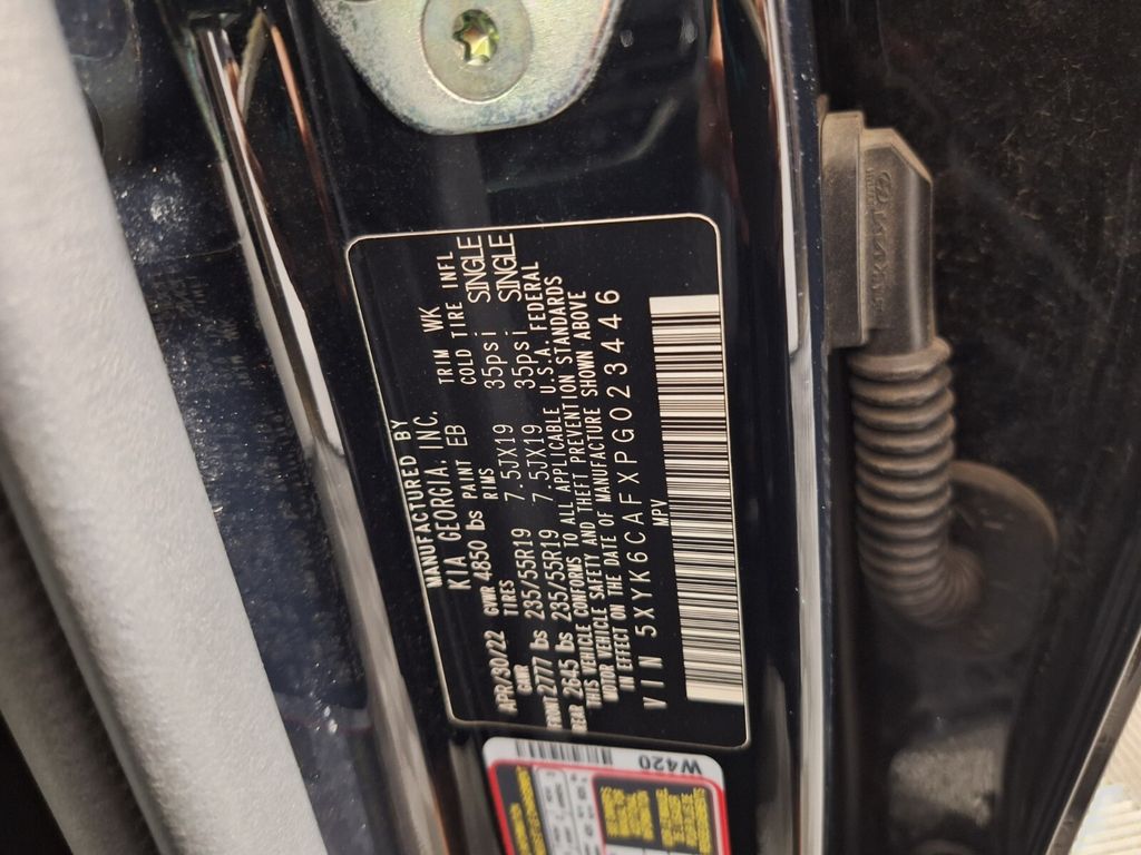 Certified Used 2023 Black Kia X-Line image 32