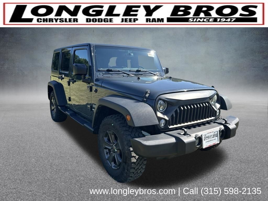 Rhino Clearcoat 2017 Jeep Wrangler SUV / Crossover Four-Wheel Drive 5-Speed Automatic