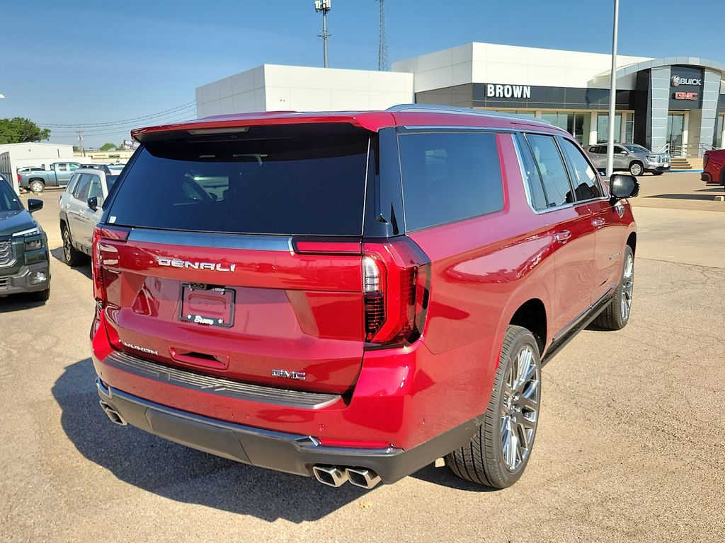2026 GMC Yukon XL Denali Ultimate Red at Brown Buick GMC