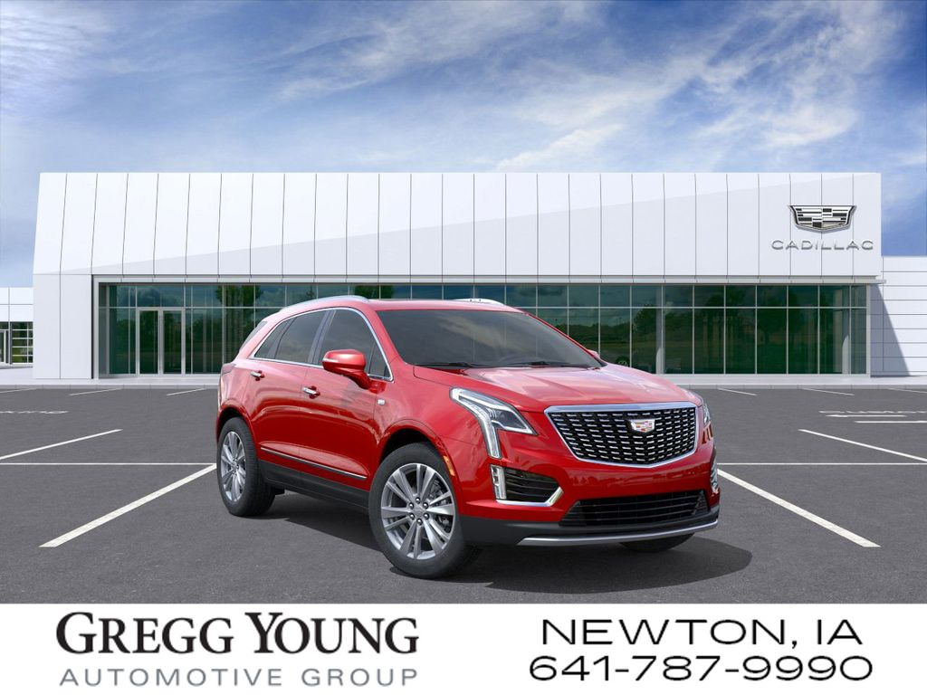 Radiant Red Tintcoat 2025 Cadillac XT5 SUV / Crossover Four-Wheel Drive 9-Speed Automatic
