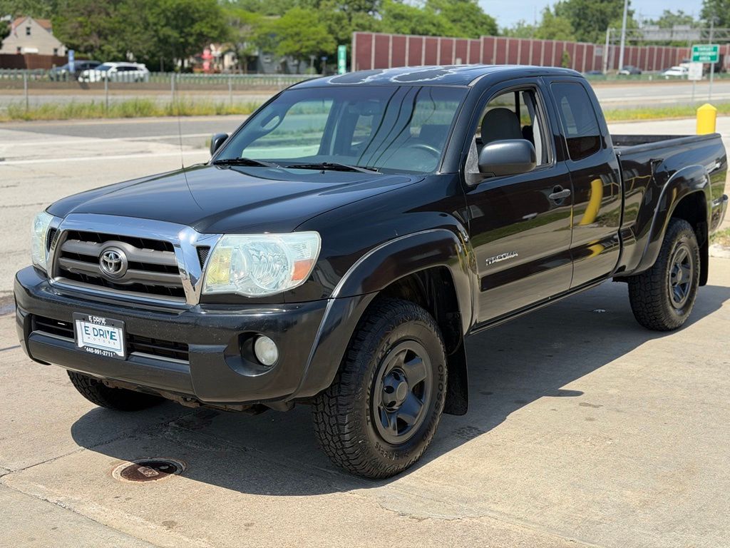 Black 2010 Toyota Tacoma Access Cab V6 4WD Pickup Truck Four-Wheel Drive 5-Speed Automatic Overdrive