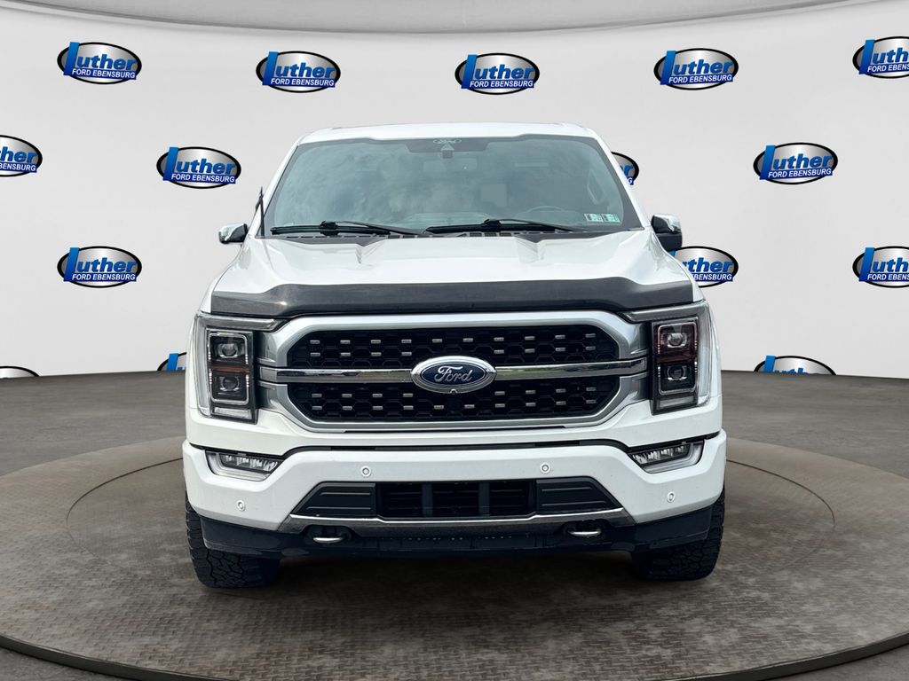 2021 Ford F-150 Platinum White at Luther Ford