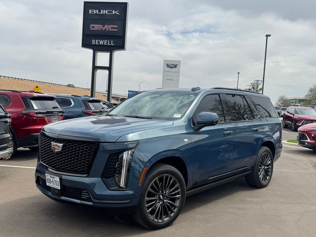 Deep Sea Metallic 2025 Cadillac Escalade Sport Platinum 4WD SUV / Crossover Four-Wheel Drive Automatic