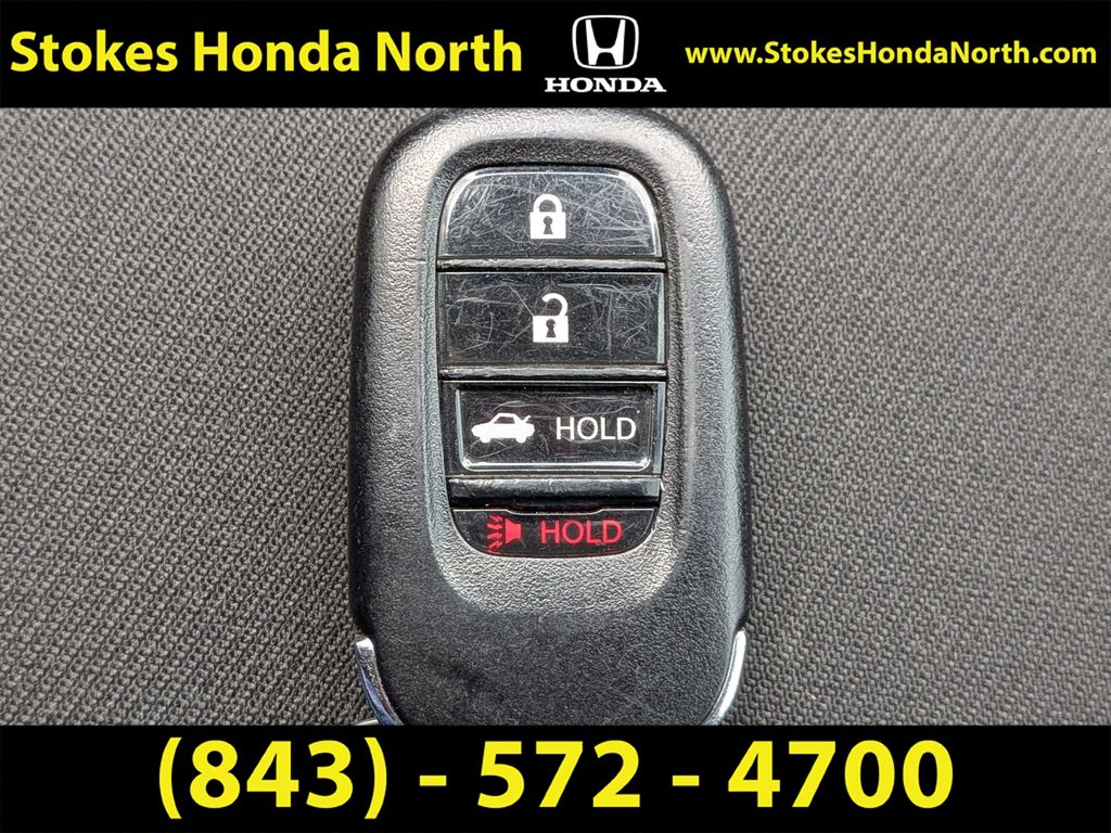 2025 Honda Civic LX Red at Stokes Honda North