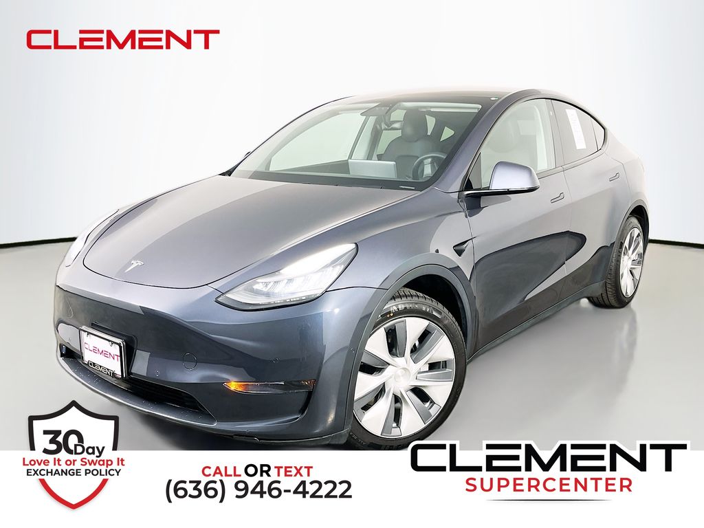 Midnight Silver Metallic 2020 Tesla Model Y Long Range AWD SUV / Crossover All-Wheel Drive 1-Speed Automatic