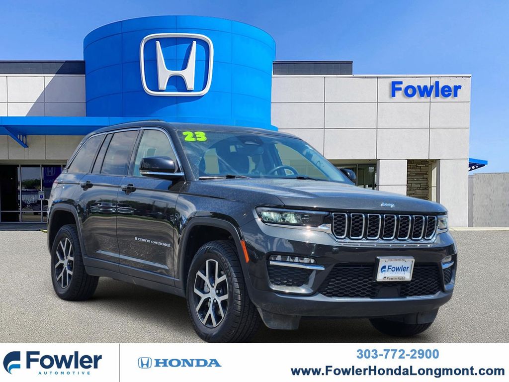 Rocky Mountain Pearlcoat 2023 Jeep Grand Cherokee SUV / Crossover Four-Wheel Drive 8-Speed Automatic