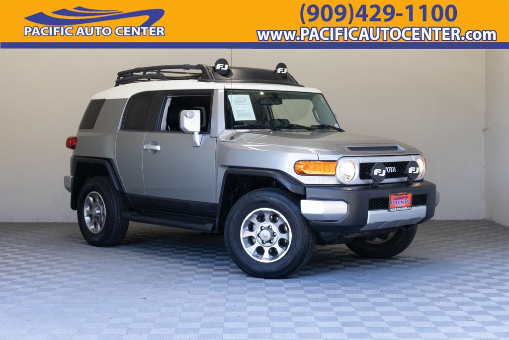 Silver 2011 Toyota FJ Cruiser 4WD SUV / Crossover Four-Wheel Drive 5-Speed Automatic