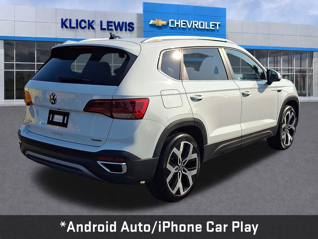 2022 Volkswagen Taos 1.5T SEL White at Auto Express Mitsubishi